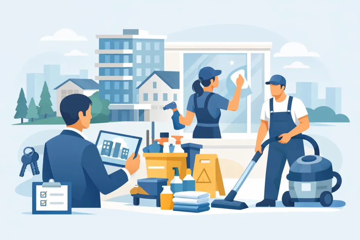A Cleaning Service for Property Managers