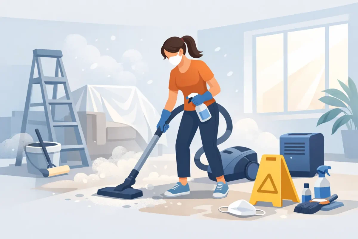 Dust Removal After Renovation: Clean It Safely