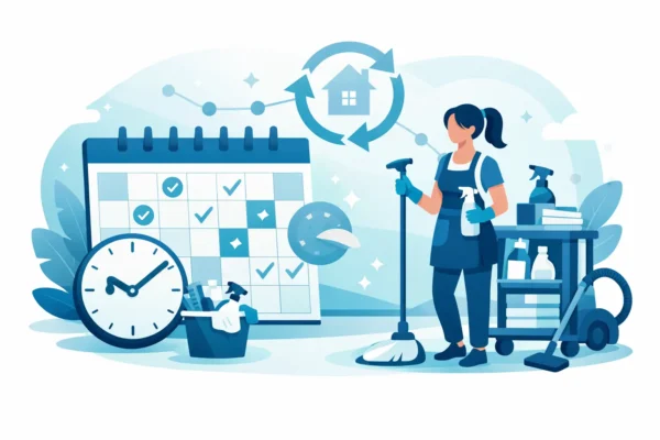 How to Schedule Recurring Cleaning That Works