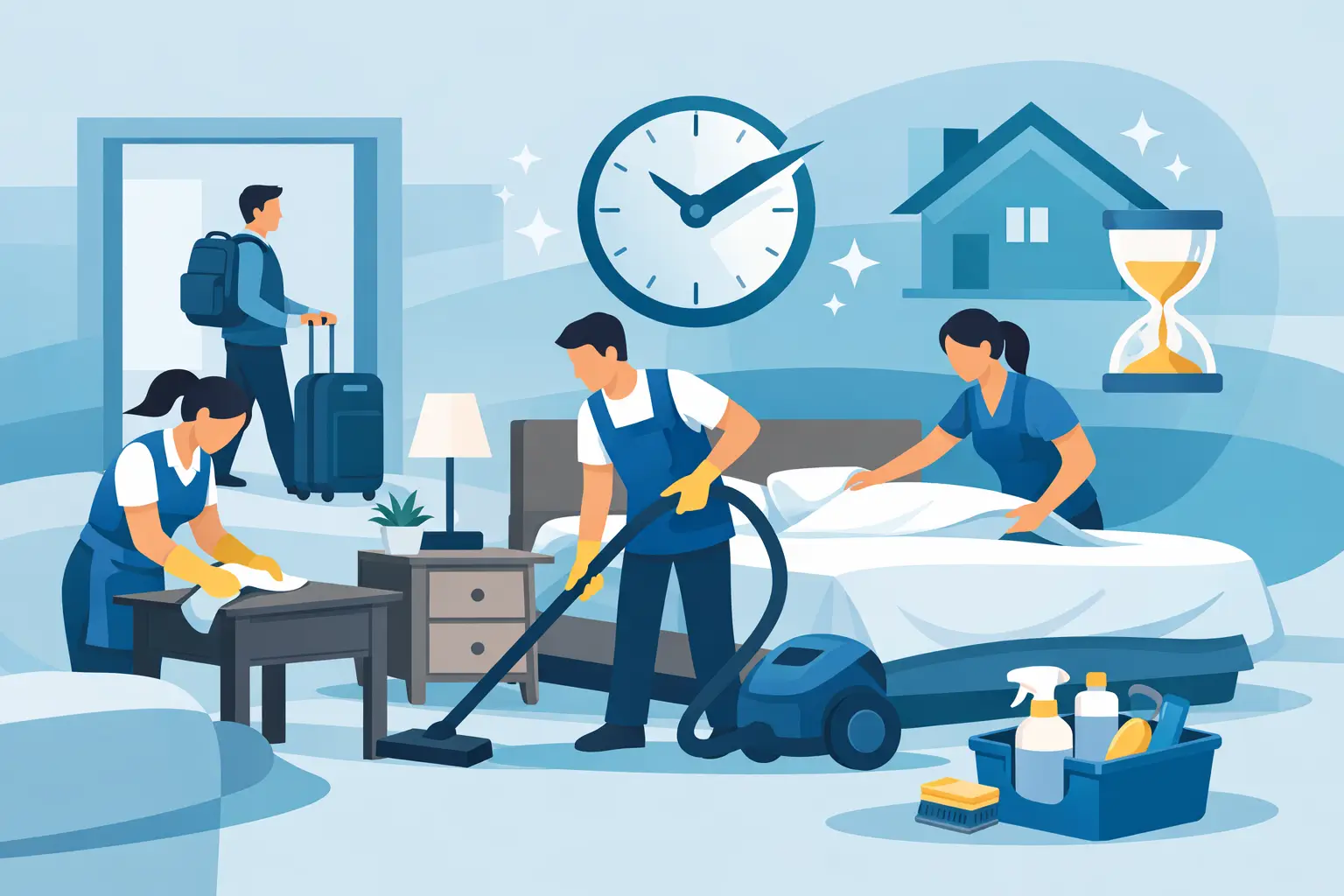 How to Clean Rental Turnovers Without Delays