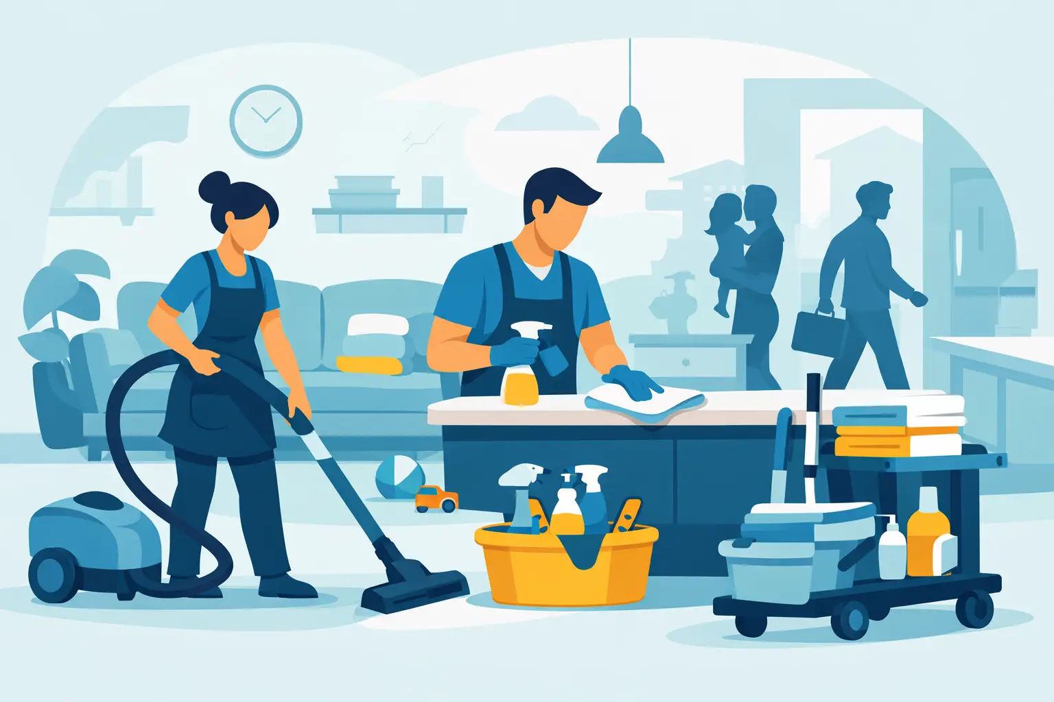 Residential Cleaning Service Guide for Busy Homes