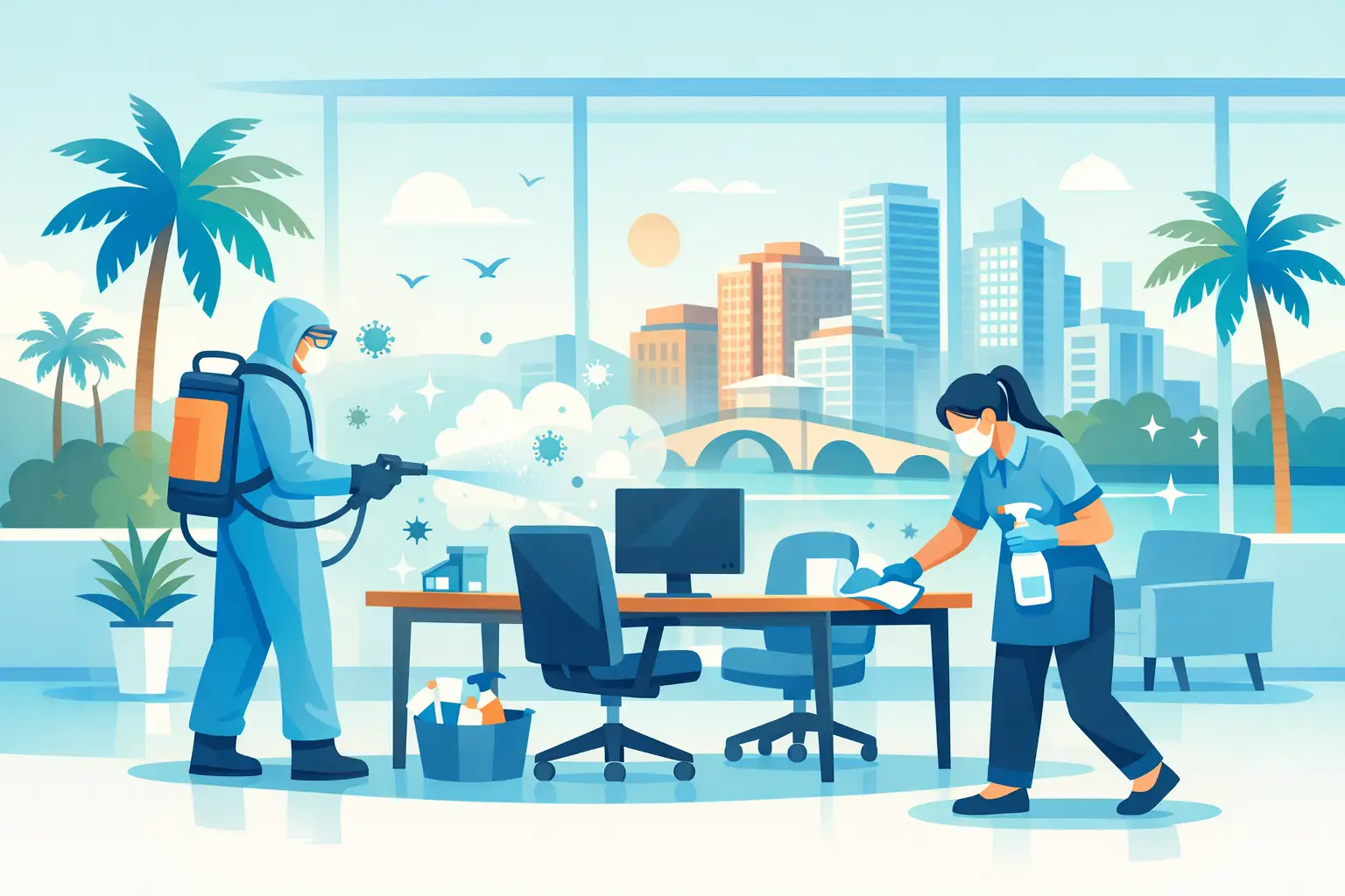 West Palm Beach Office Disinfection That Works