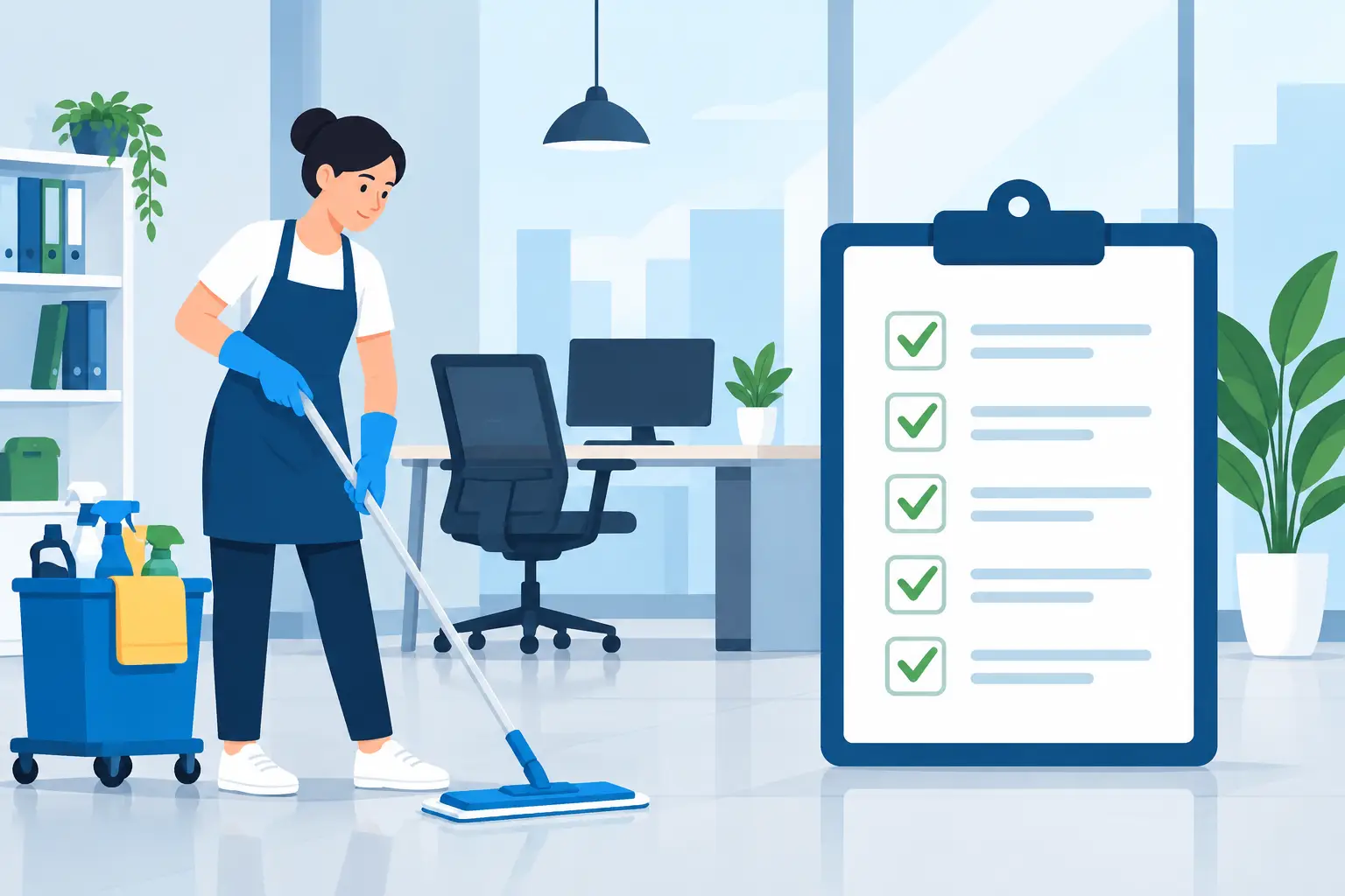 Best Office Cleaning Tasks Checklist for Every Week