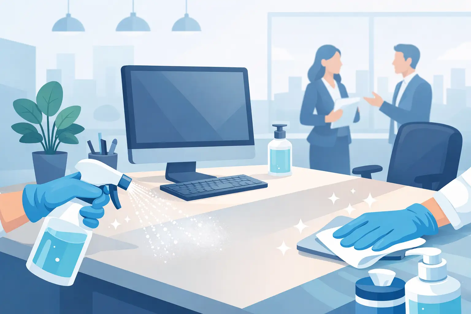 How to Sanitize Shared Workspaces Properly