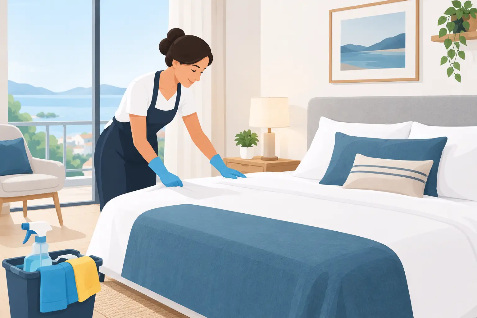 Airbnb Turnover Cleaning Example for Hosts