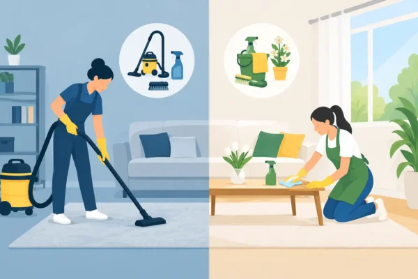 Deep Cleaning Versus Spring Cleaning Explained