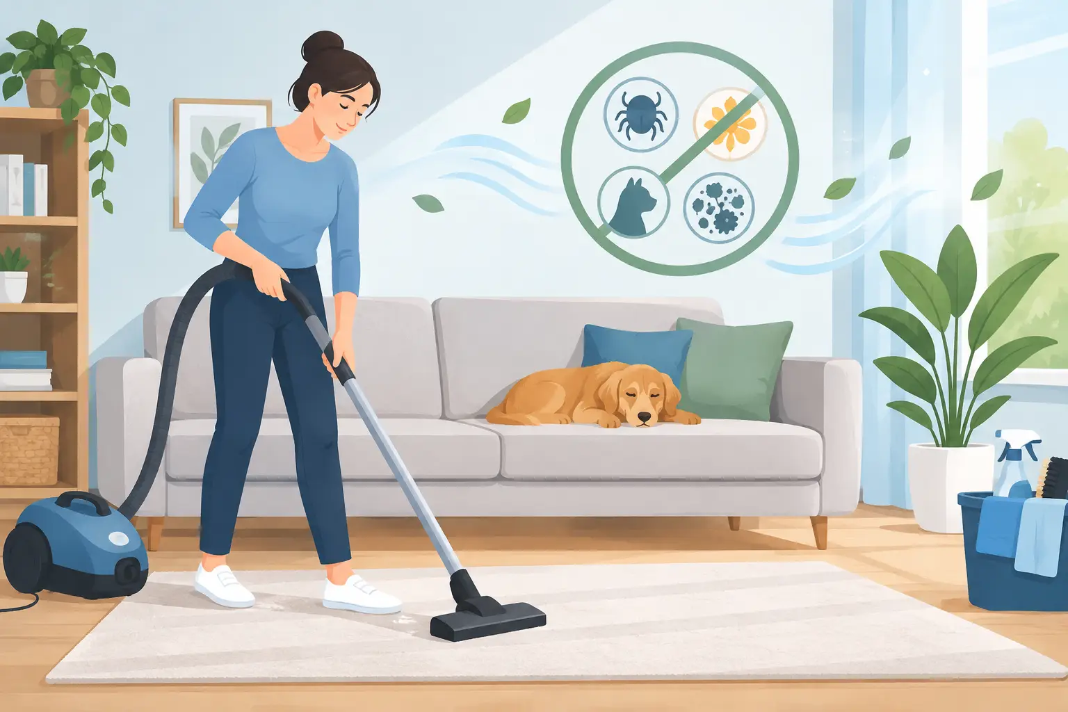 How to Reduce Allergens Through Home Cleaning