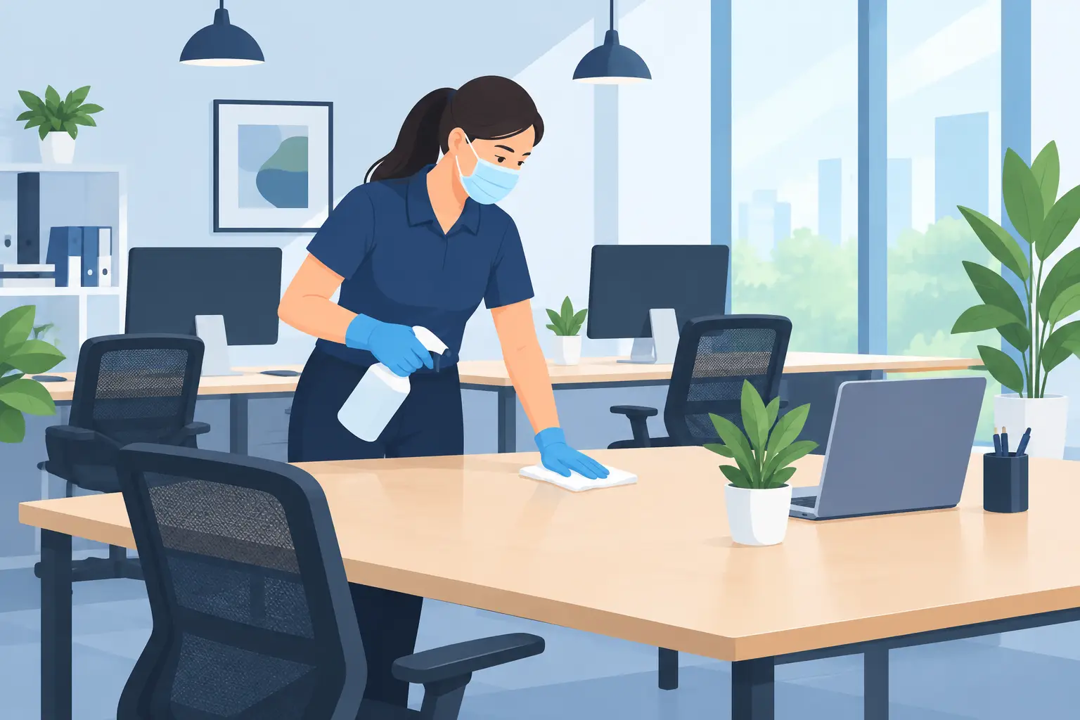 How to Sanitize Shared Workspaces Properly